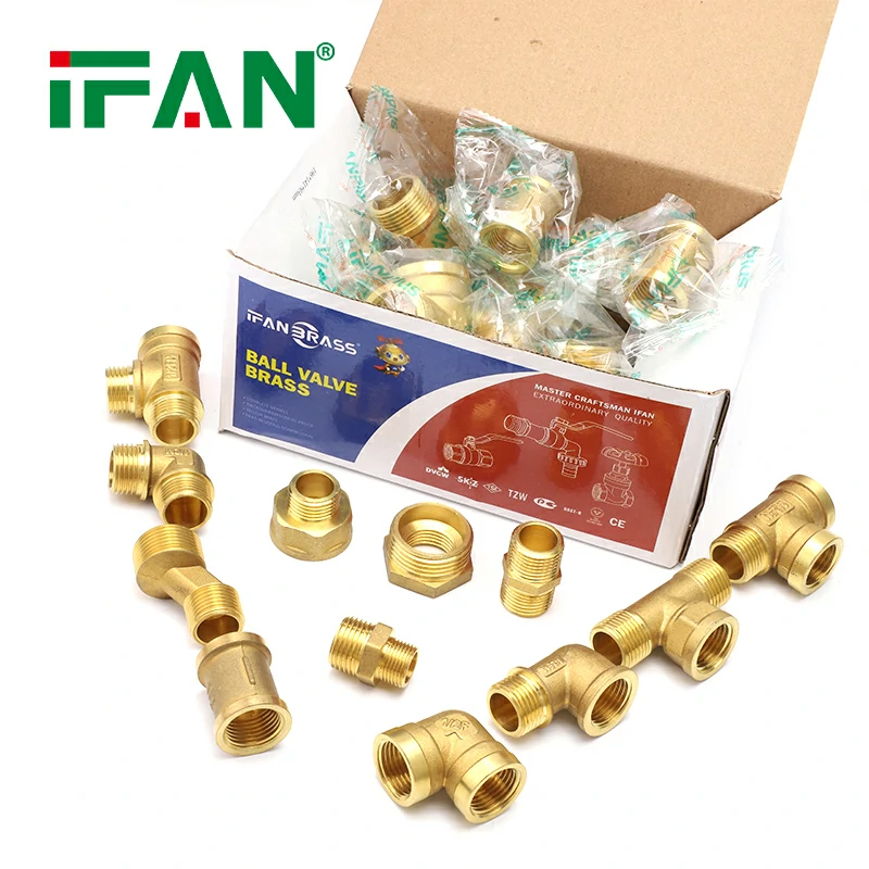 IFAN Hot Sale Brass Threaded Fittings suppliers