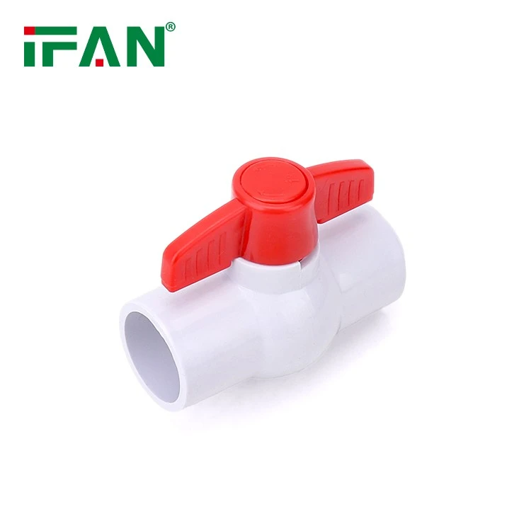 White UPVC Ball Valve